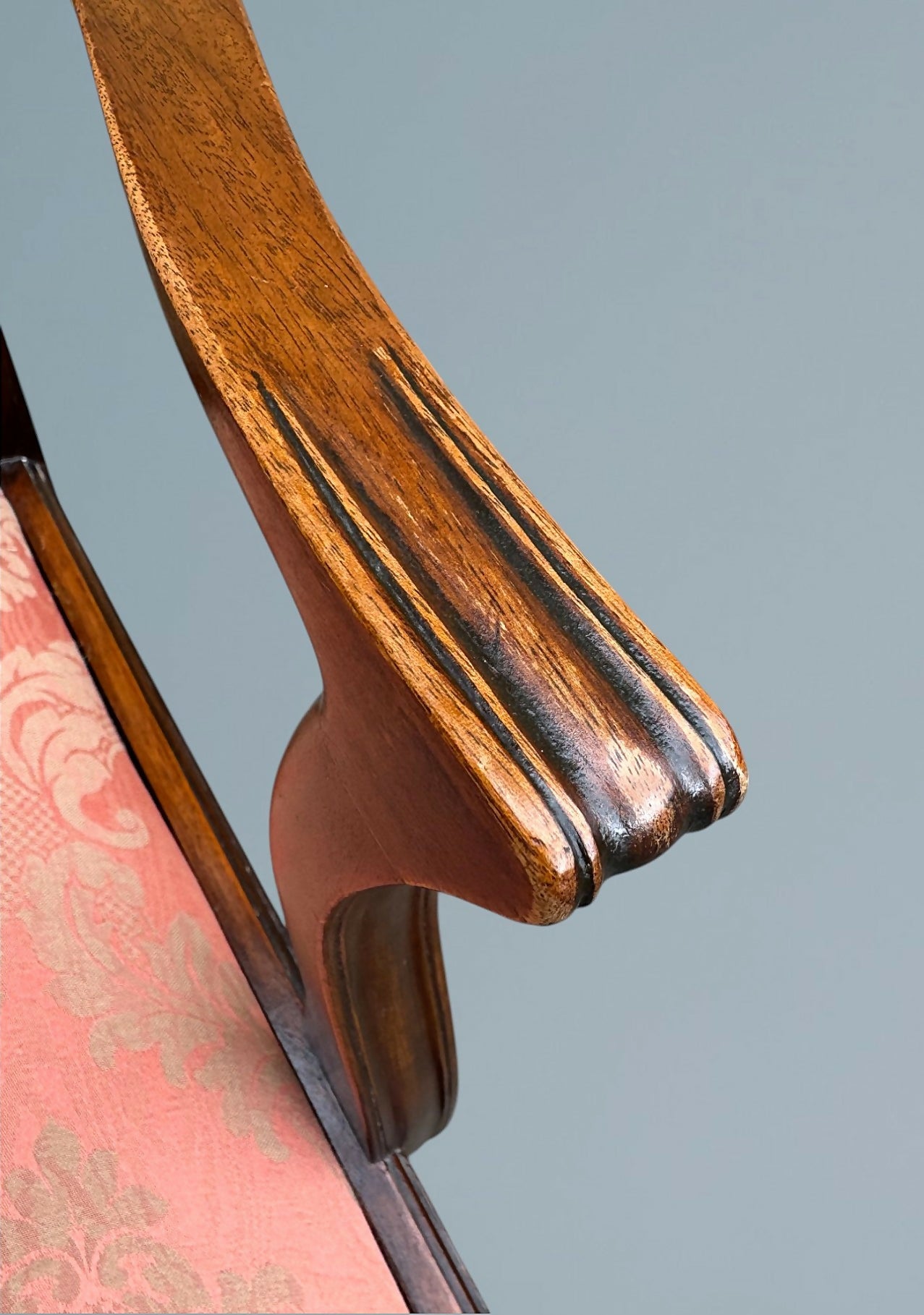 Mahogany Hepplewhite Style Armchair - Desk Chair