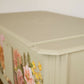 Vintage Oak Upcycled Blanket Box