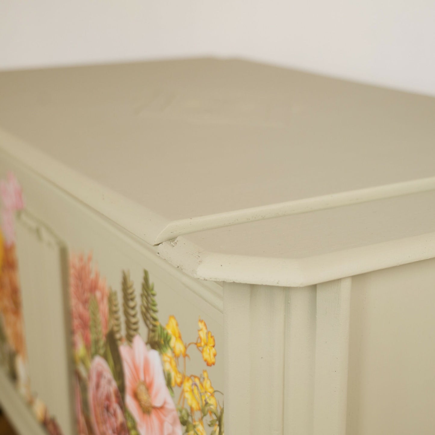 Vintage Oak Upcycled Blanket Box