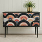 SOLD - Hand Painted Vintage Mid-Century 2-Drawer Chest