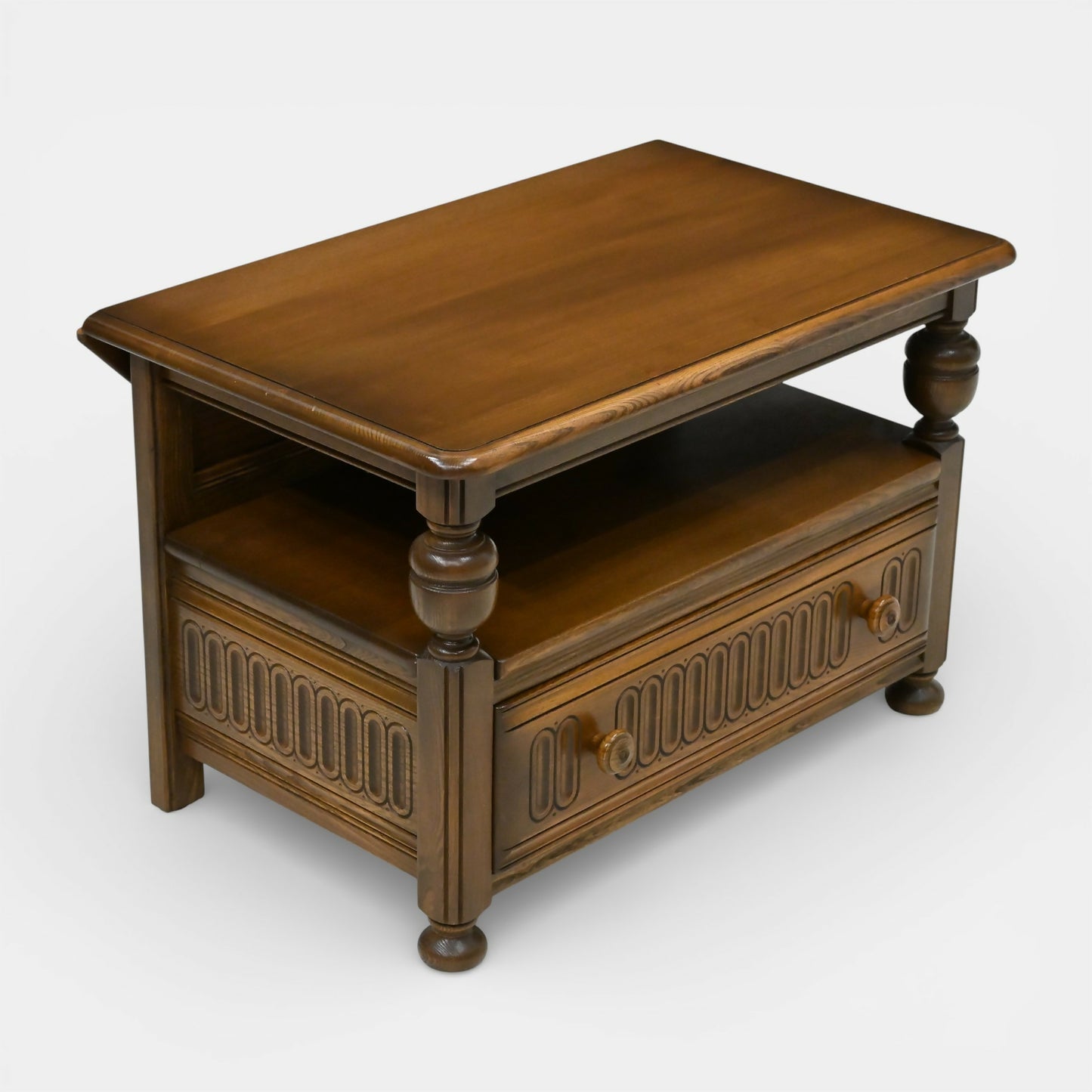 Ercol Corner TV Stand Video Cabinet Golden Dawn Corner Flap FREE UK Delivery*. SBR11073/2210E