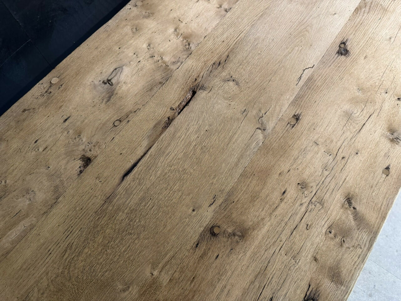 X Ldgs French Oak Farmhouse Dining Table