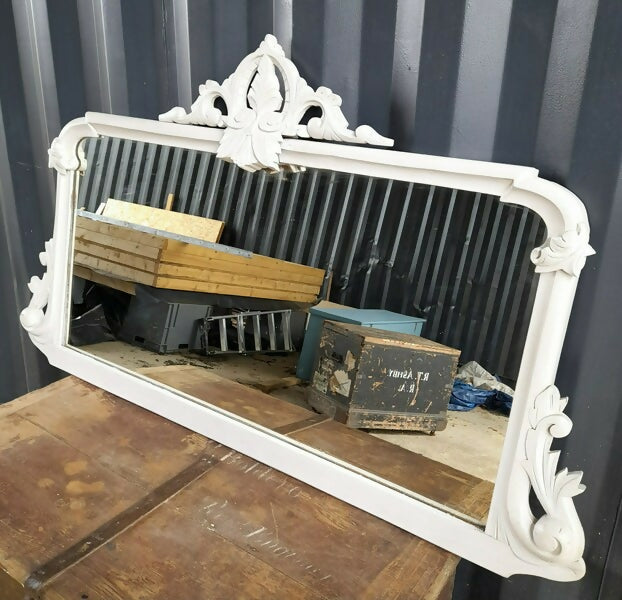 Victorian Overmantle Mirror