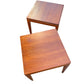 Mid century set of three Teak nest of tables