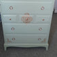 Stag Minstrel Pale Green Chest of drawers
