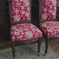 Antique 19th century Victorian set of two oak dining / side chairs, exceptional and highly decorative expertly crafted and of the finest quality.