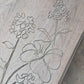 Vintage Refinished Solid Wood Coffee Table | Hand-Engraved Floral Design