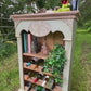 Solid pine wine rack