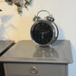 A Pair of Stag Minstrel Bedside Tables in Graphite Grey | Vintage Mid Century Nightstands