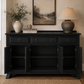 Old Charm Sideboard | Lamp Black