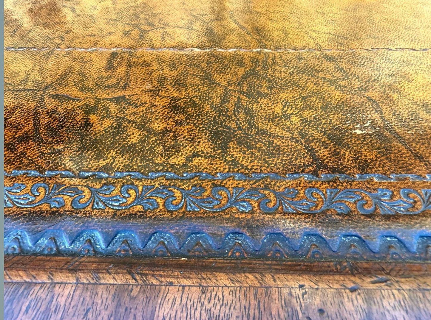 Good Quality Heals of London Walnut Pedestal Desk