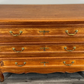Chest of Drawers Vintage French Louis XVI Style Oak 3 Drawers Cabinet LOT 3770