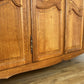 Wardrobe Vintage French Louis XVI Style Oak Four Door Carved Armoire LOT 6401