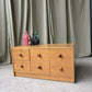 Vintage Late Mid Century East German Low Chest Drawers Scandi Danish Sideboard R1190
