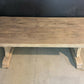 Rare Deep Bleached Oak Farmhouse Dining Table
