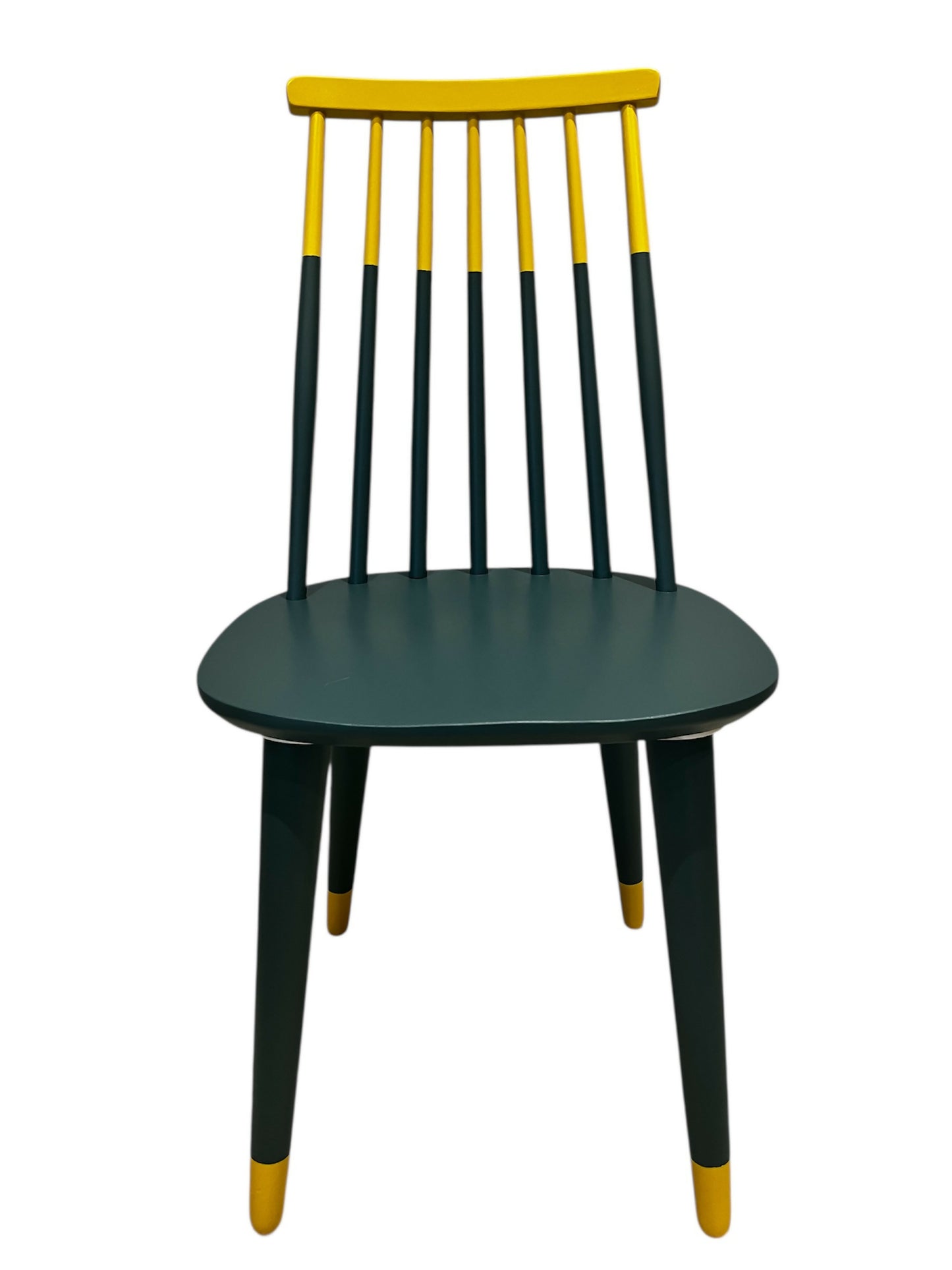 For Custom Commission: Upcycled colourful kitchen chairs, funky chairs, fun and playful kitchen