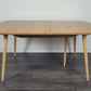 Vintage Ercol Grand Windsor Extending Dining Table – Solid Elm & Beech – 1970s