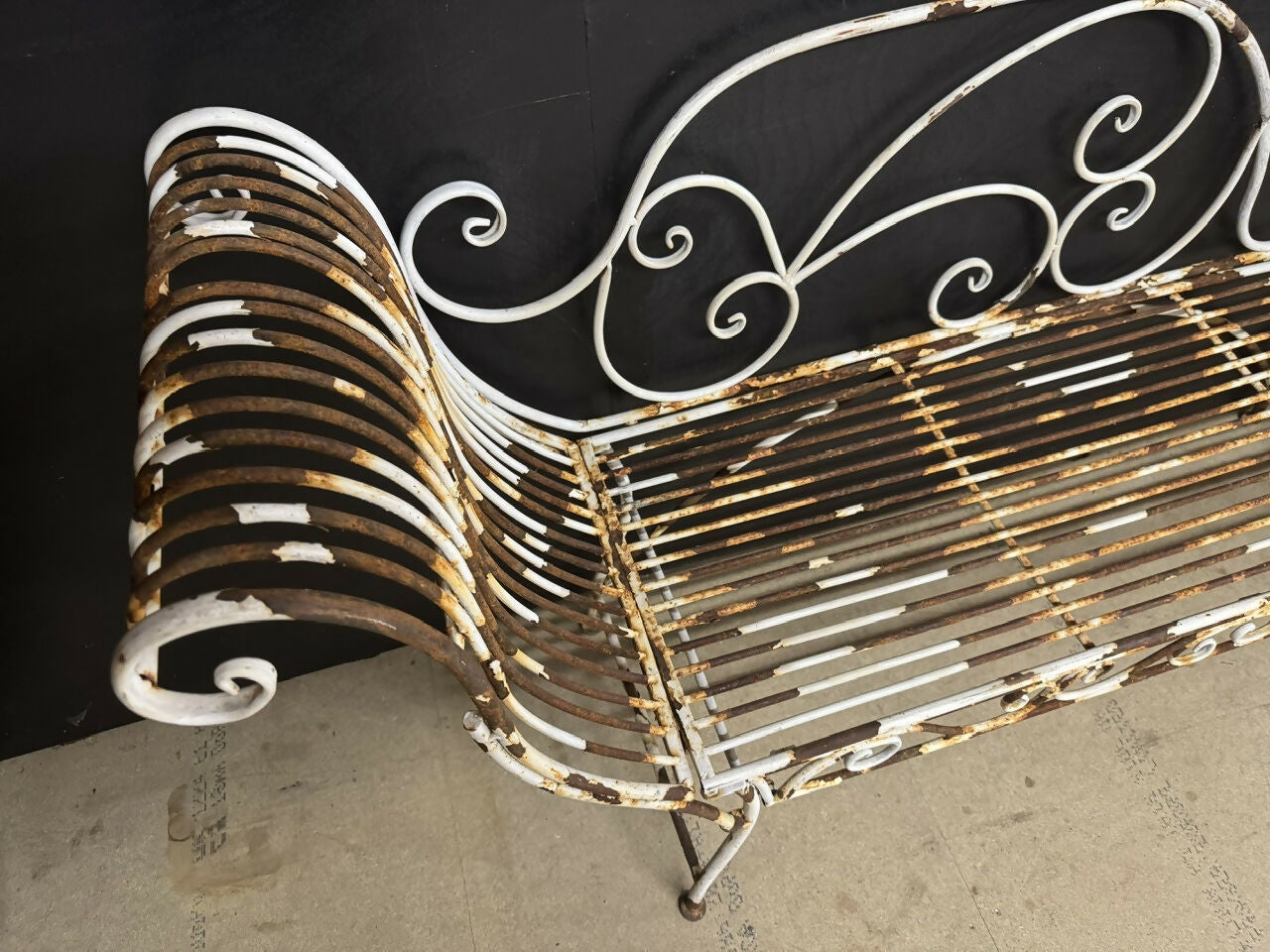 French Decorative Garden Bench
