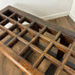 Edwardian Oak Luggage Stand / Hall Bench
