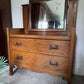 Mid century retro vintage dressing table drawers vanity hallway