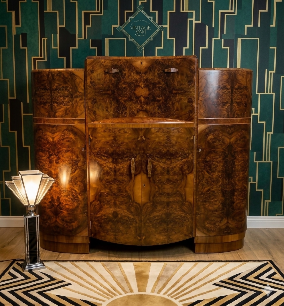 Art Deco drinks cocktail cabinet