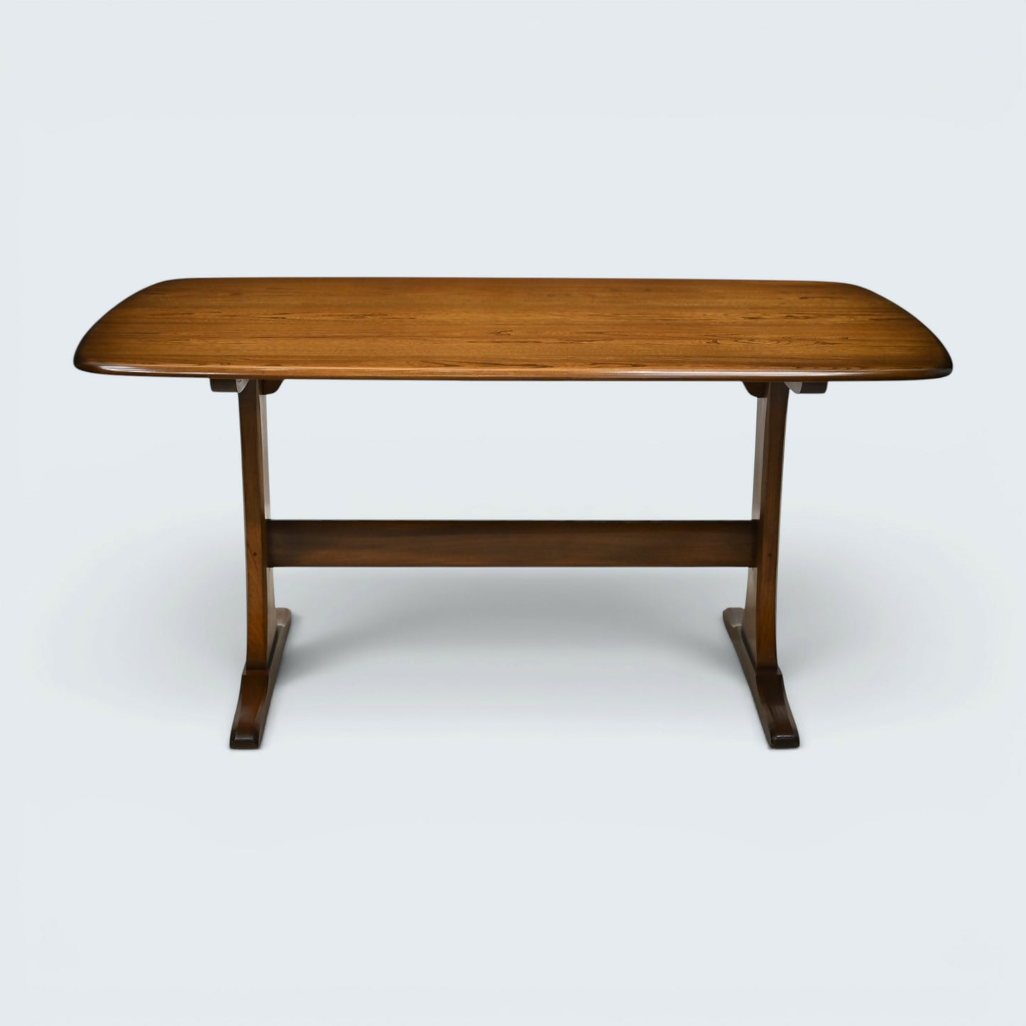 Ercol Refectory Dining Table Plank Top Model 822 In Golden Dawn FREE UK Delivery