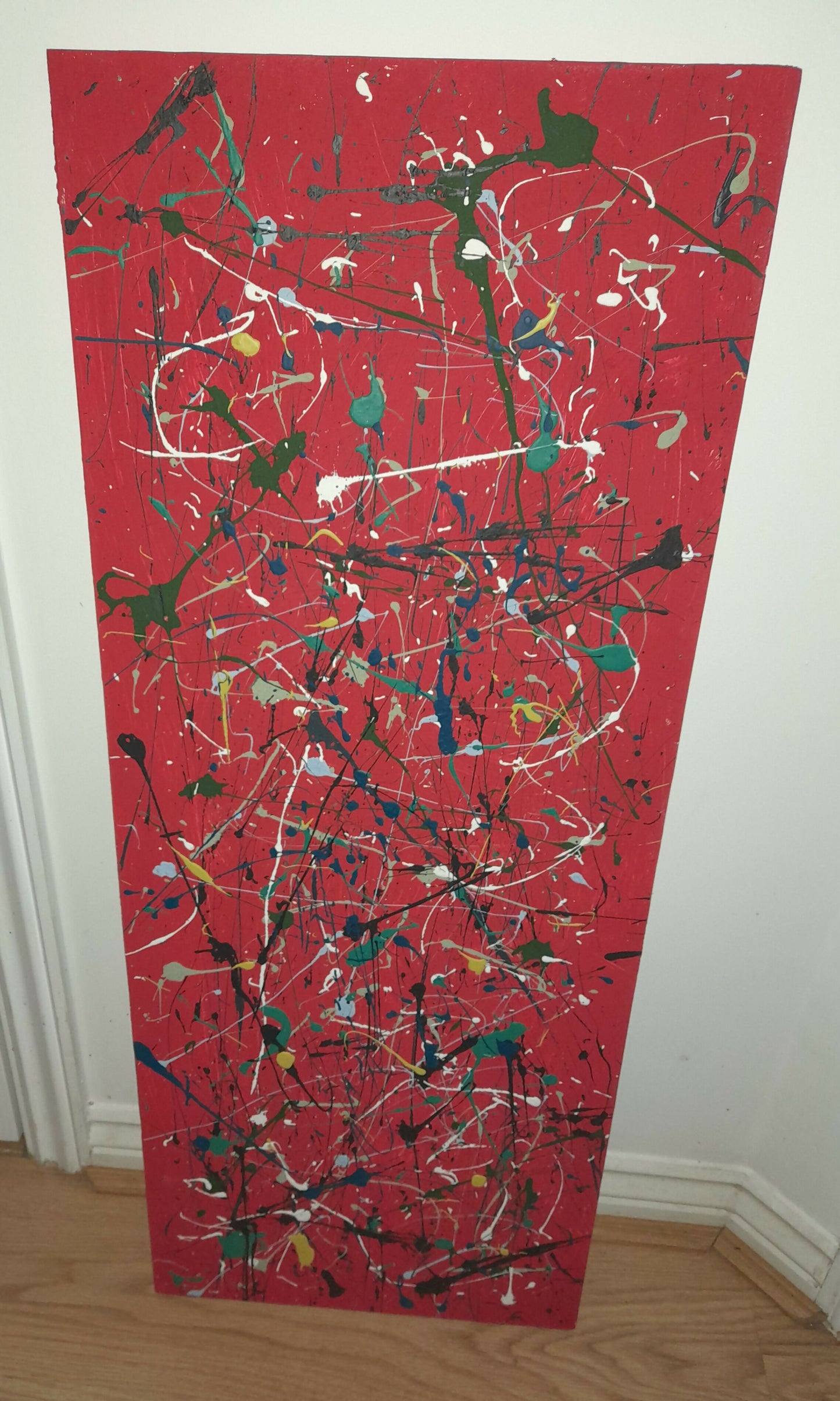 Pollock Style Artwork