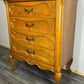 Chest of Drawers Vintage French Louis XIV Cabinet Carved Sideboard LOT 2895