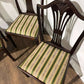 Set of Six Reproduction Mahogany Dining Chairs