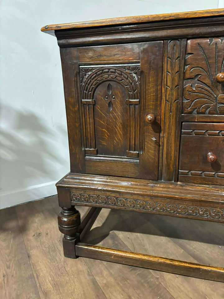 17th Century Style Oak Sideboard
