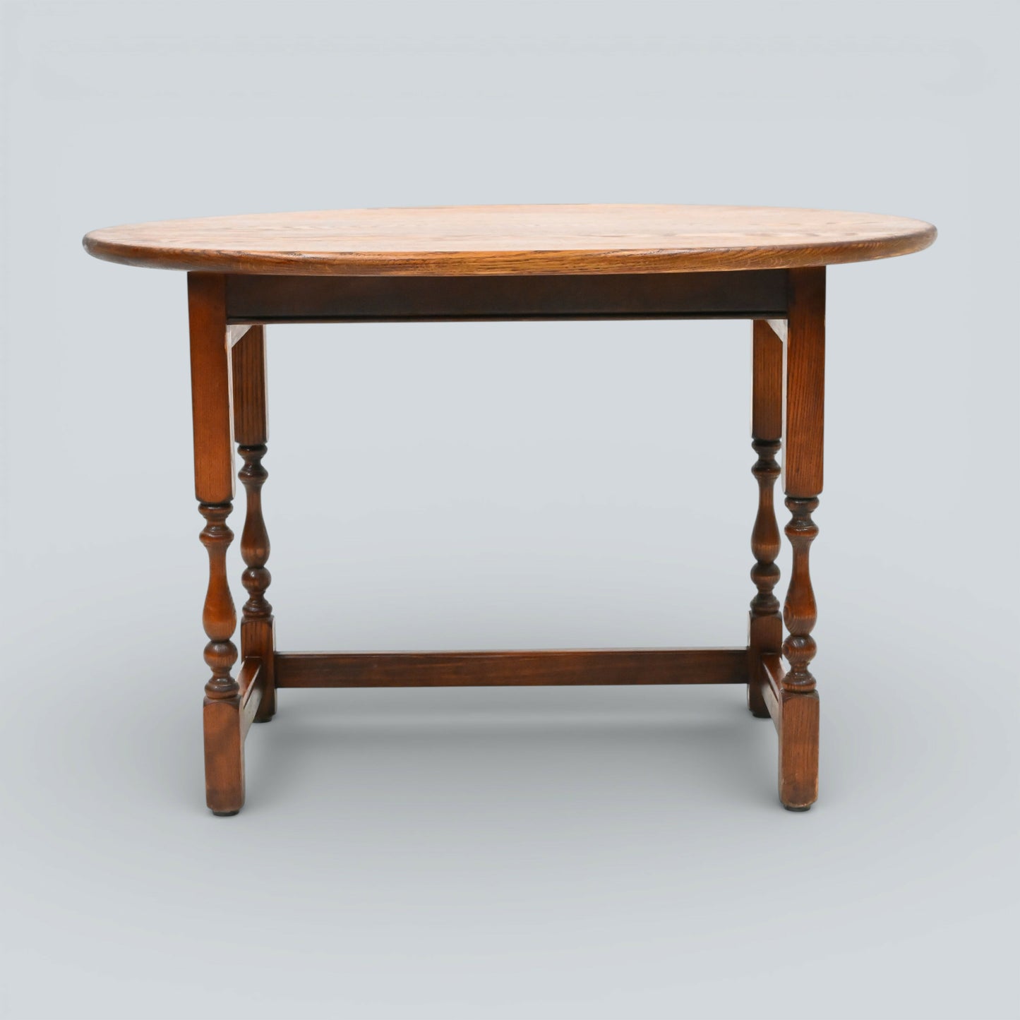 Old Charm Oval Coffee Table Tudor Style 54cm x 82cm Oak FREE UK Delivery