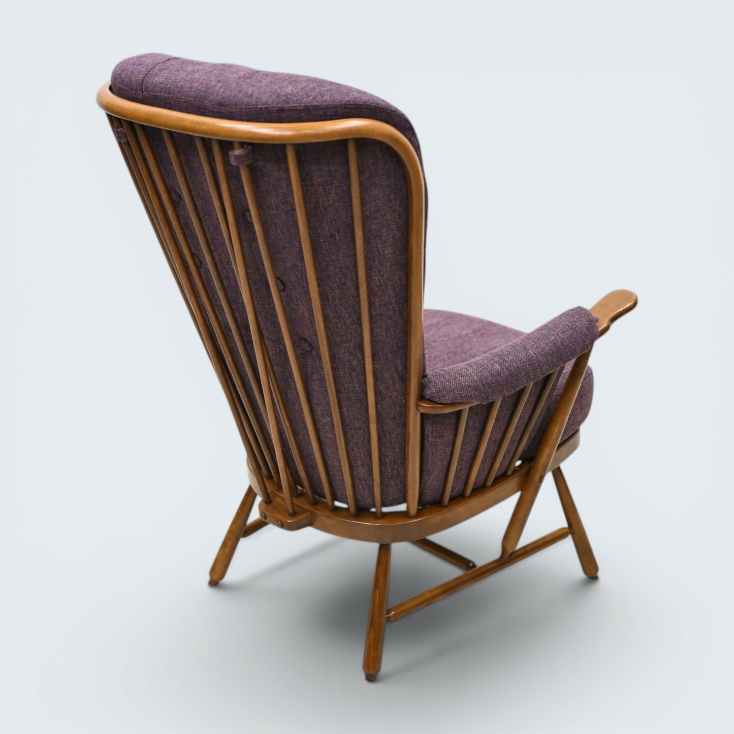 Ercol Evergreen Easy Chair Armchair Golden Dawn New Webbing EXC FREE UK Delivery