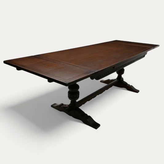 Old Charm Large Extending Dining Table Seats Up To 12 Places TB FREE UK Delivery. SBR10716/1607E