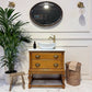 Traditional Bathroom Vintage Vanity Unit With Tap - George II