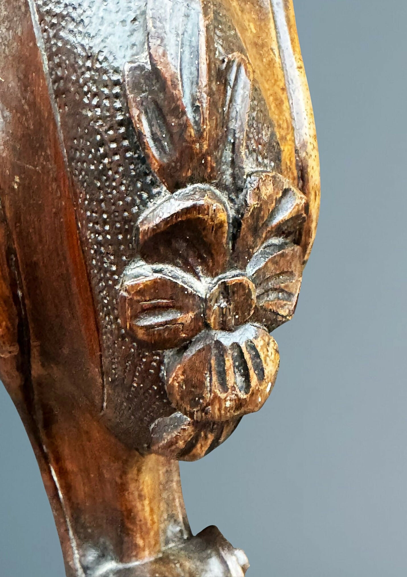 Large 19th Century Victorian Walnut Stool
