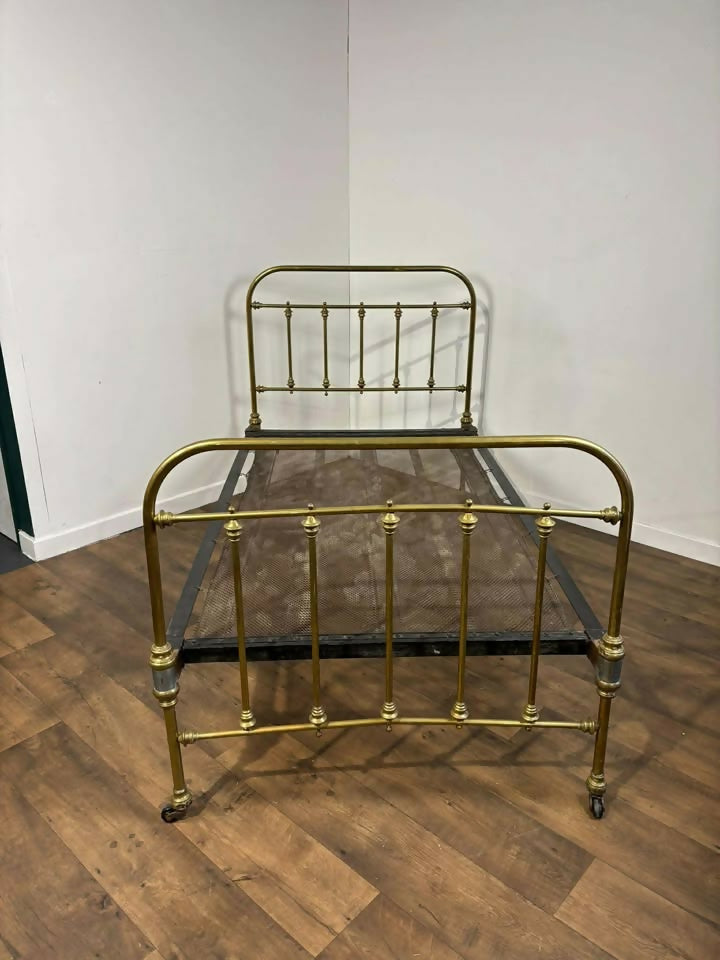Victorian Brass & Iron Single Bed