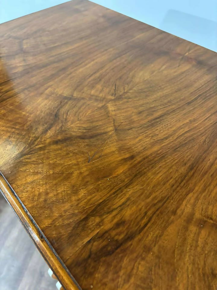 Vintage Walnut Tallboy Cabinet
