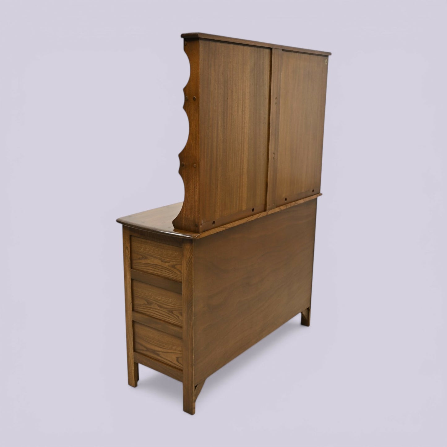 Ercol Welsh Dresser Sideboard Top Shelving Golden Dawn 1970s FREE UK Delivery