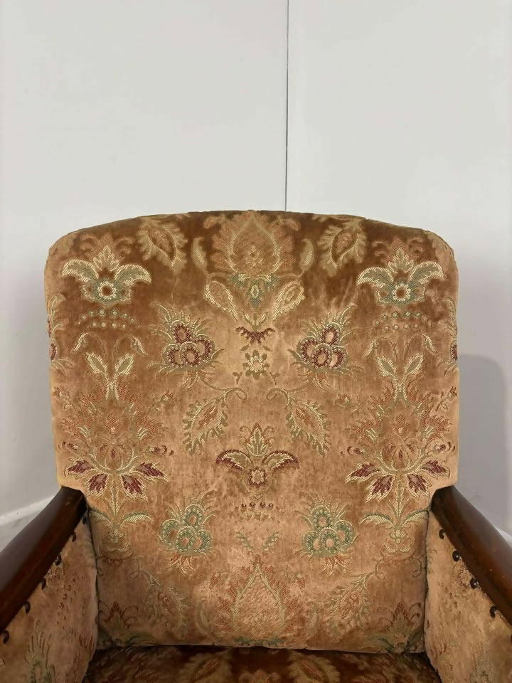 Vintage Upholstered Armchair