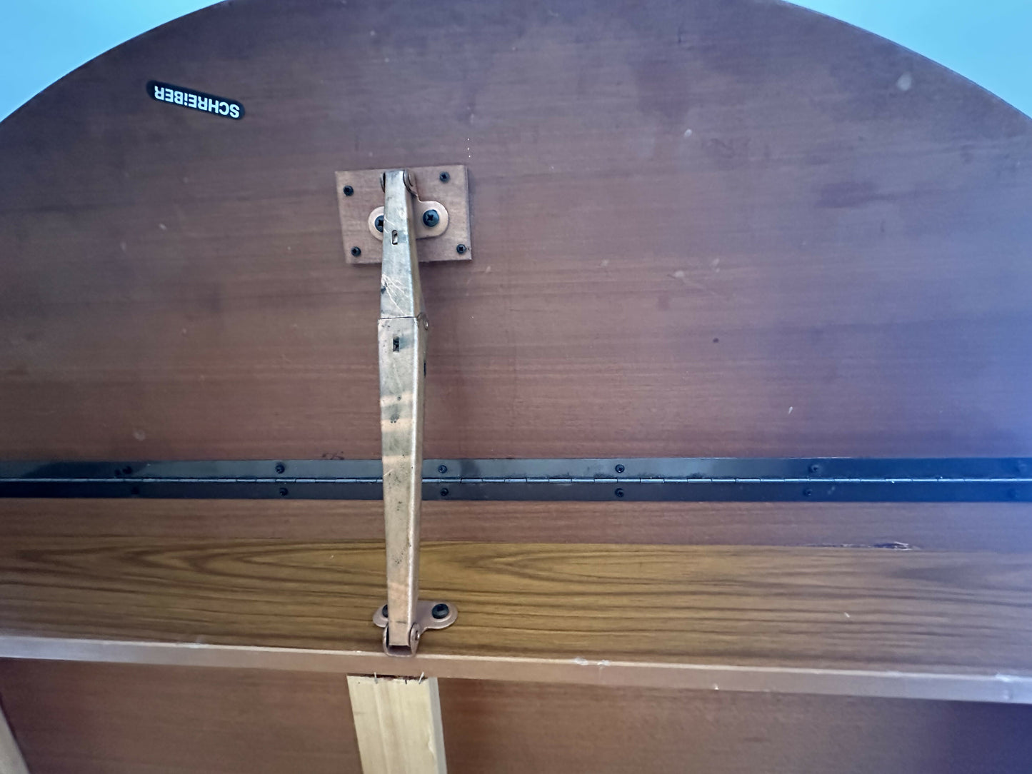 Schreiber Mid Century Drop Leaf Dining Table Vintage