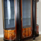 Cabinet Vintage French Style Empire Display Cabinet Marble Top Glass LOT 4977