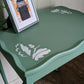 Green Stencilled Side Table R250601 3