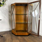 Art Deco Oak 1930s Display Cabinet