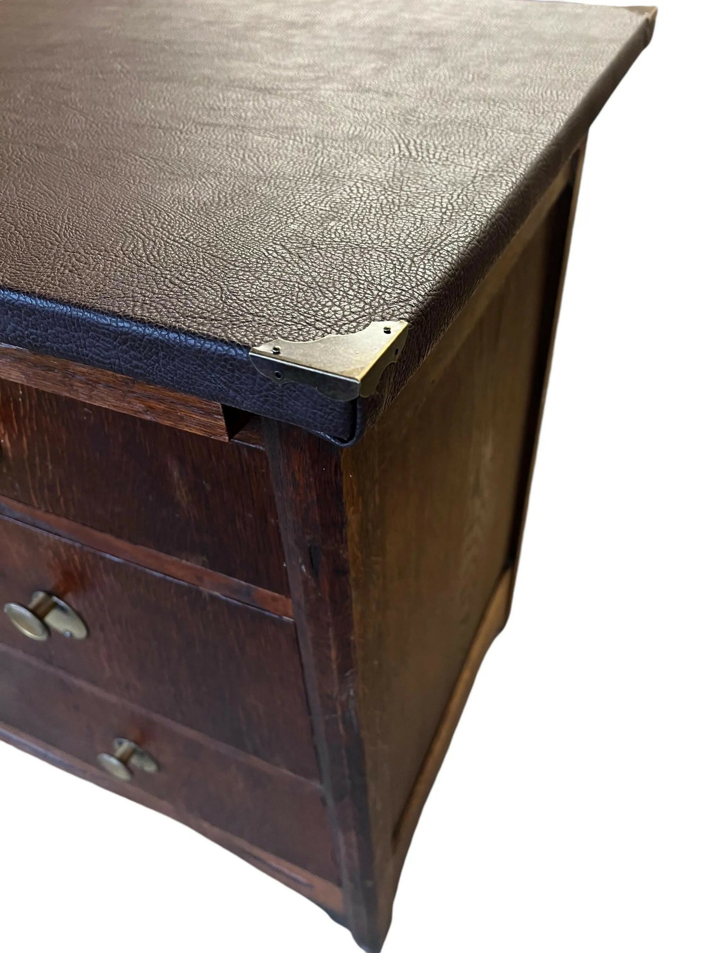 Arts & Crafts period chest of drawers / desk by Otto Weinhold
