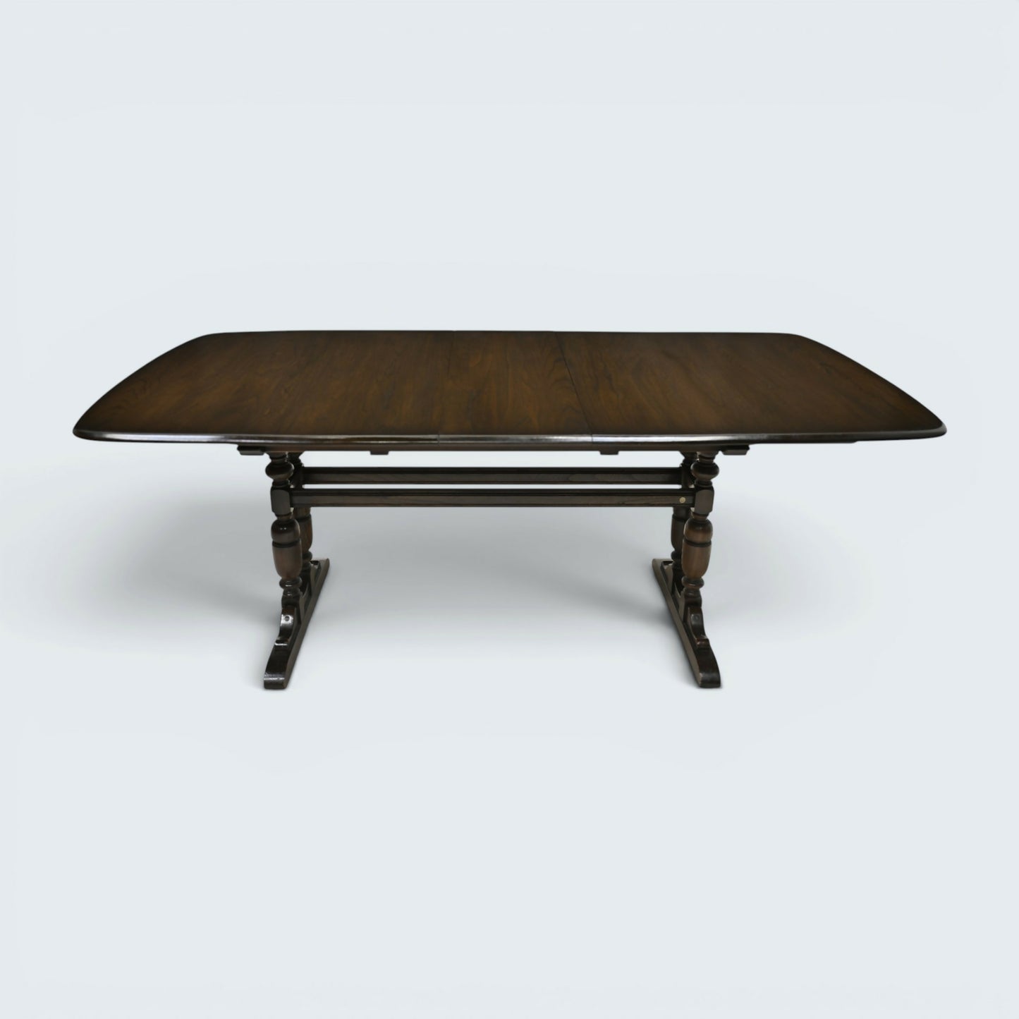 Ercol Dorchester Extending Dining Dark Finish Seats 8 to 10 FREE UK Delivery