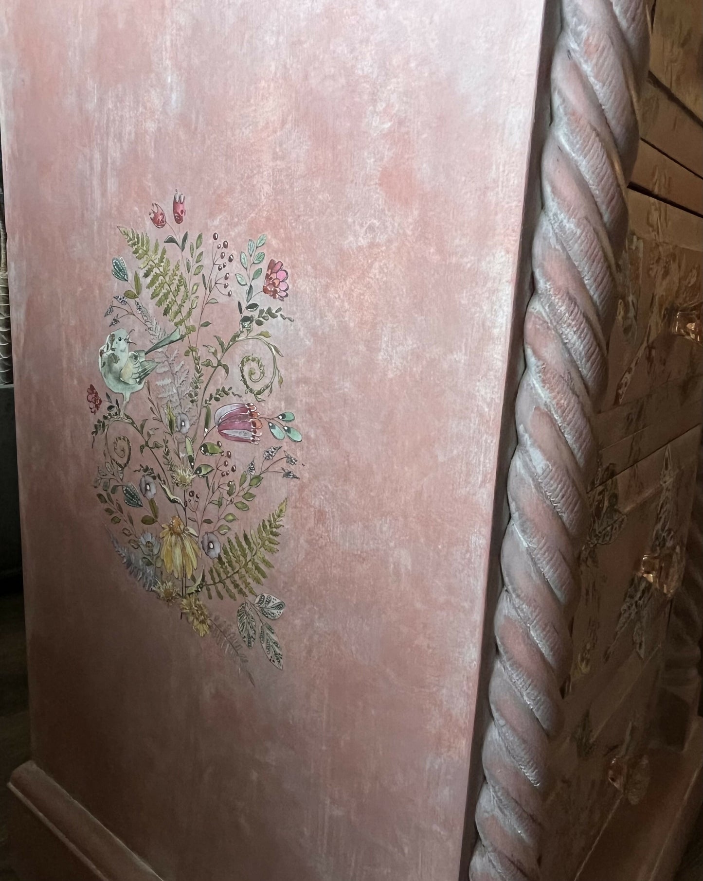 Painted Desk/Dressing Table
