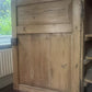 Rustic Antique Victorian Solid Pitch Pine Cupboard Sideboard Dresser Server