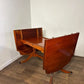 Reproduction Yew Regency Style Extending Dining Table