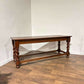 Large Early 20th Century Barley Twist Oak Preparation Table