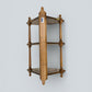 Ercol Hanging Corner Shelving Golden Dawn Finish #1104 EXC FREE UK Delivery